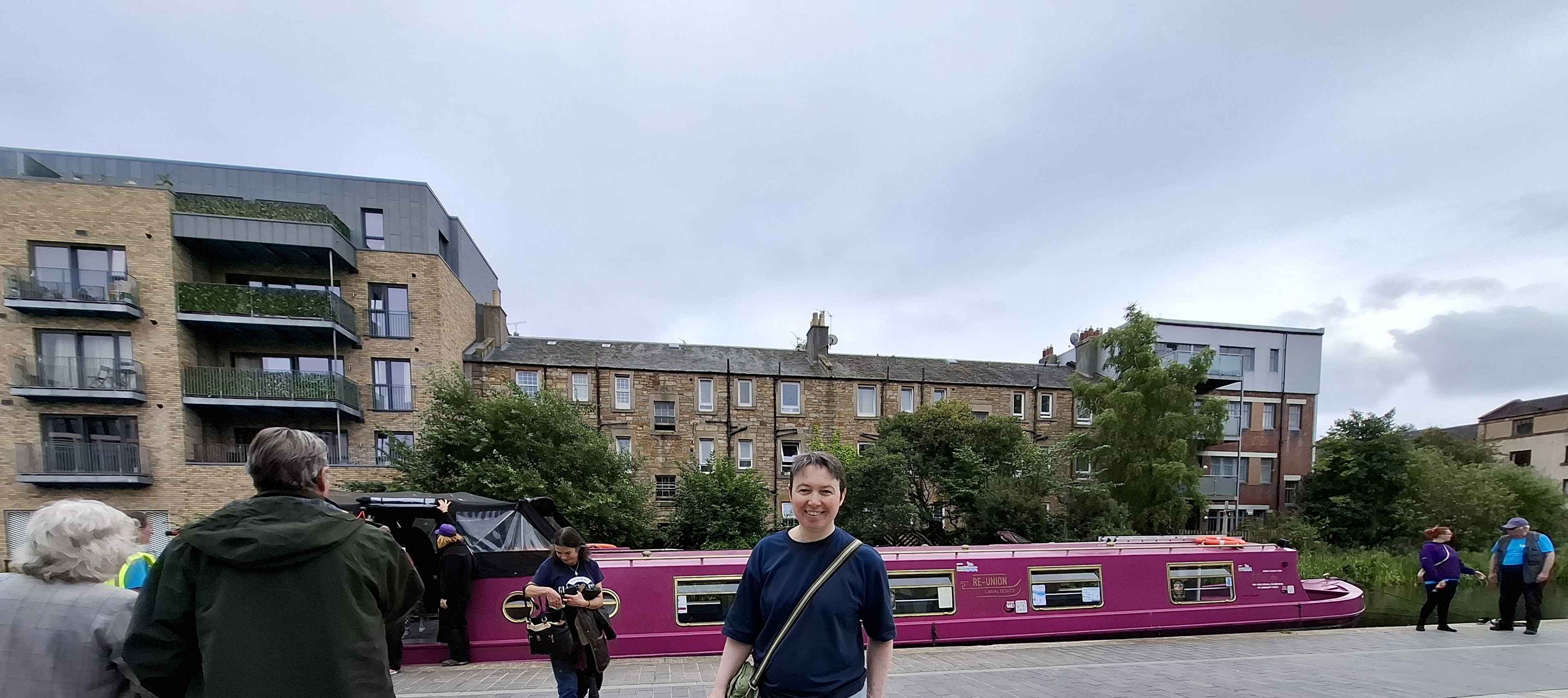 photo of Pauline and the boat